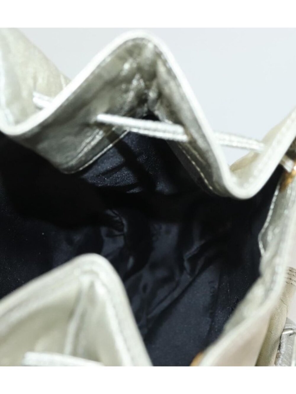 LOEWE Backpack Leather Gold - Picture 14 of 16